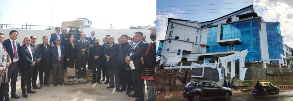 Chief Minister Neiphiu Rio inaugurated Capital Cultural Hall at Kohima on December 1. (DIPR Photo)